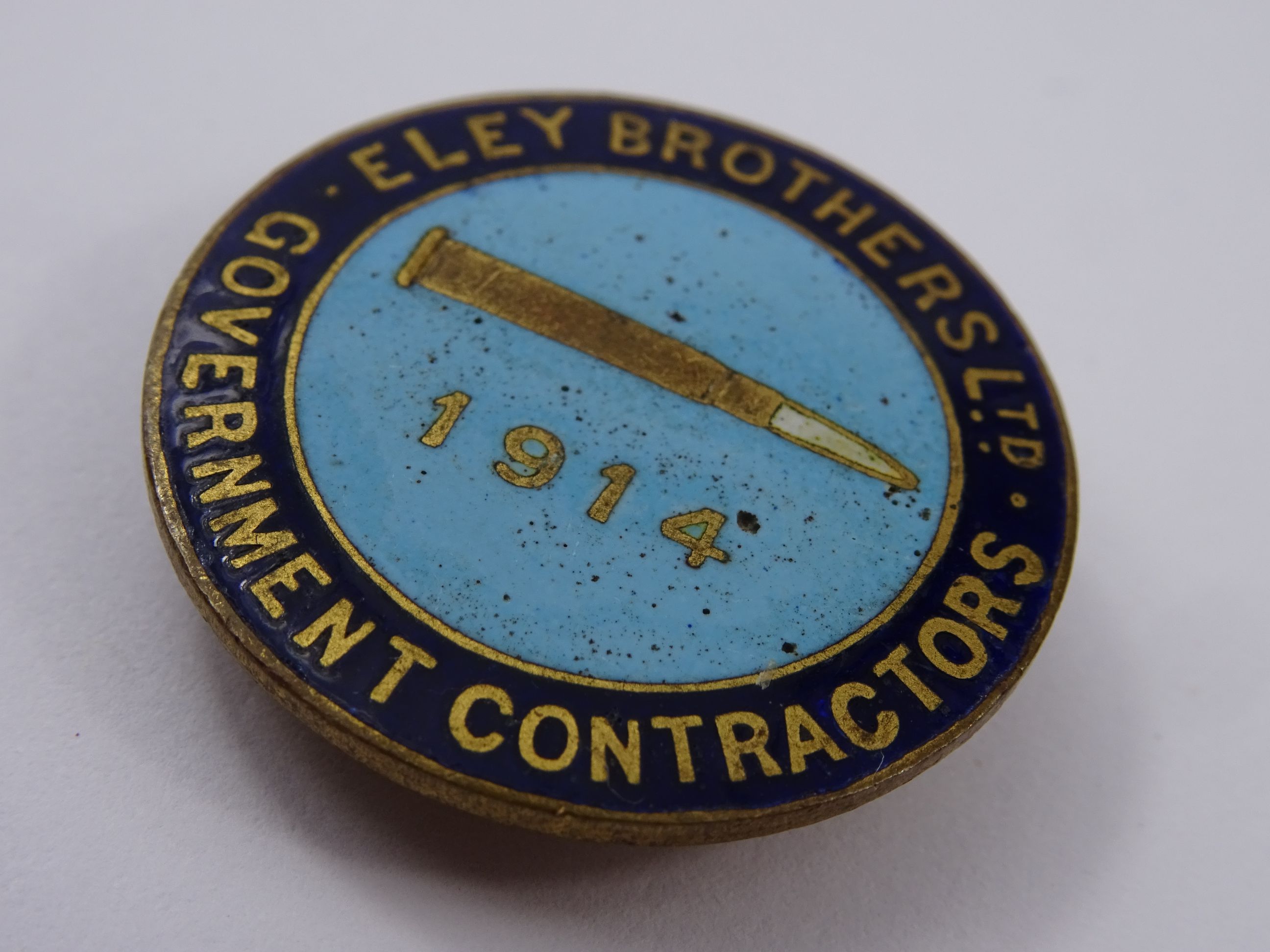 Sweetheart Brooches, Badges & Insignia: 1914 ELEY BROTHERS LTD ...