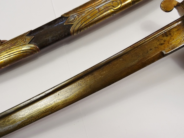 Swords: IMPERIAL GERMAN NAVAL OFFICER'S DELUXE SABRE