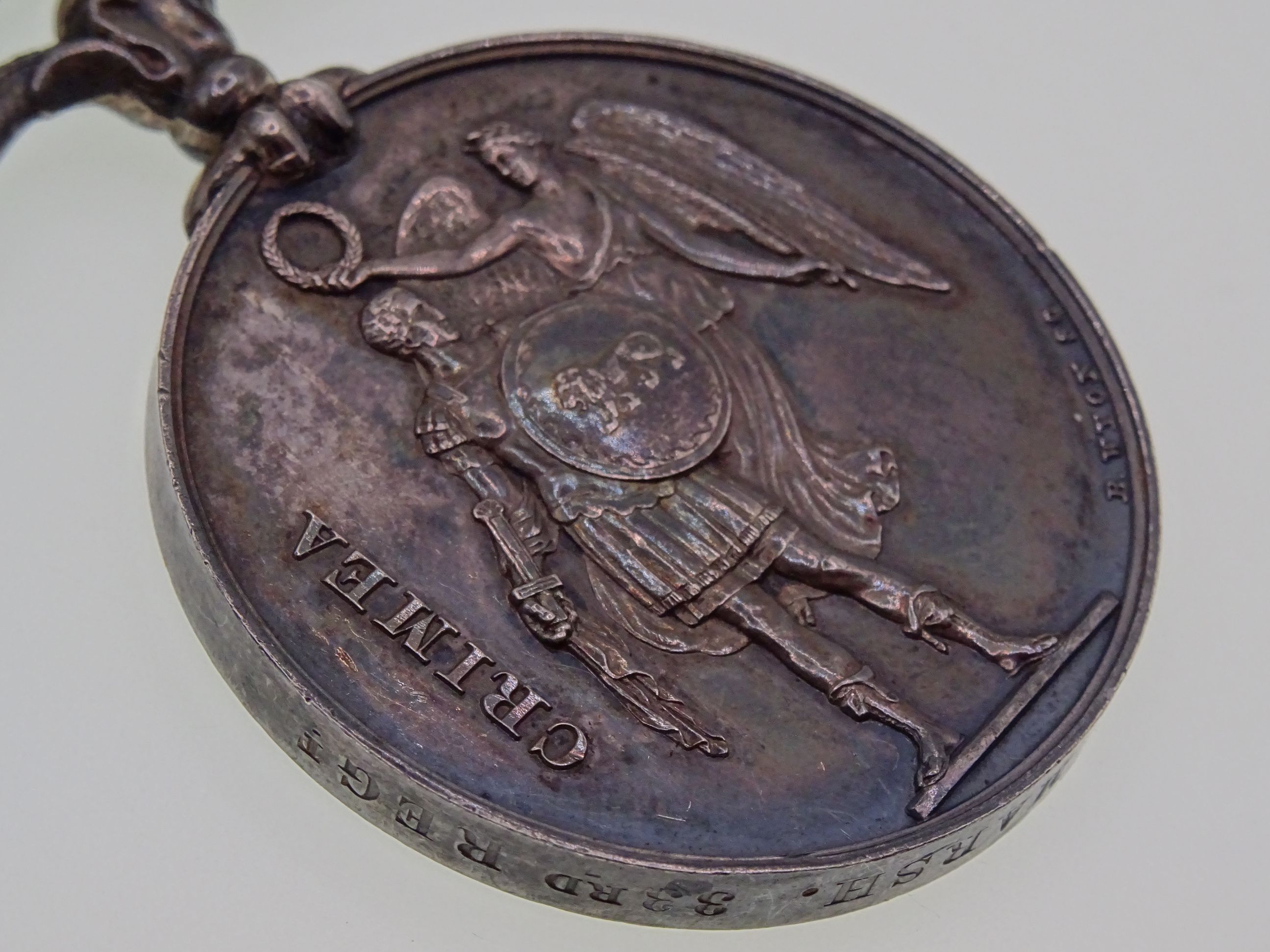 Victorian: CRIMEA MEDAL WITH 3 CLASPS TO LIEUT. H.S. MARSH, 33RD REGT ...